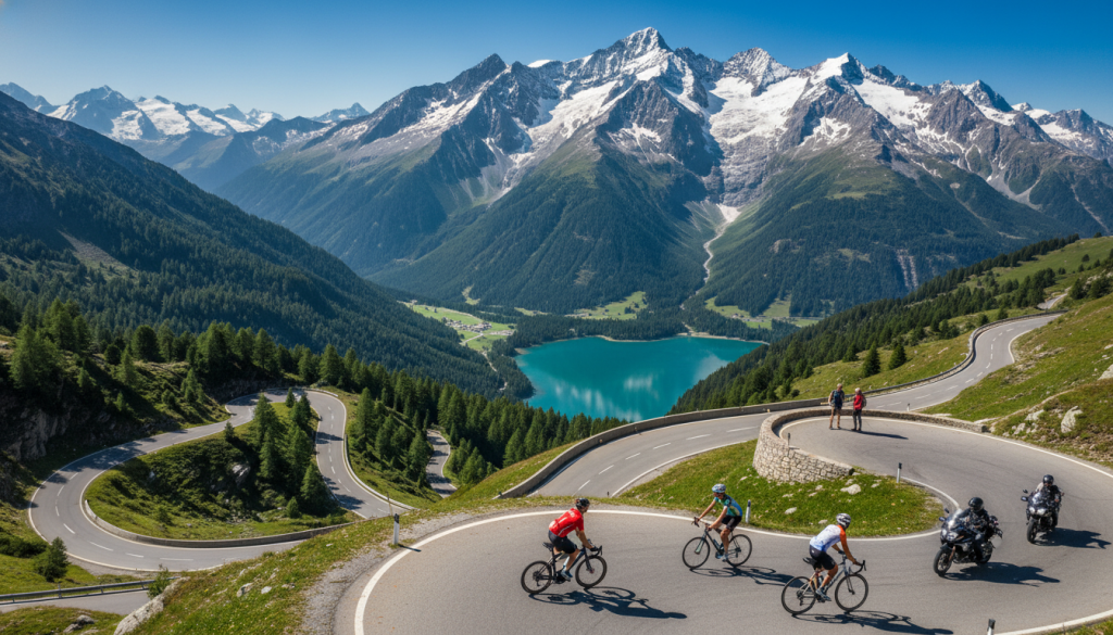 découvrez les plus belles routes de montagne à parcourir en road trip dans les alpes, pour des paysages à couper le souffle et une aventure inoubliable.