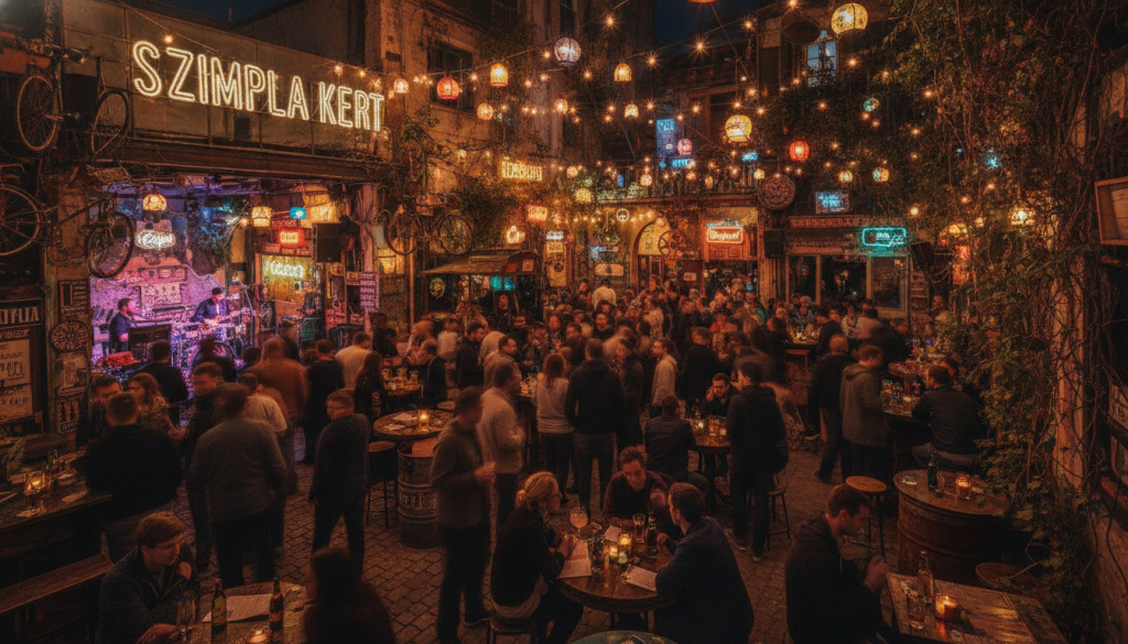 découvrez les meilleurs bars ruine à budapest pour une soirée inoubliable. guide des adresses incontournables pour faire la fête dans une ambiance unique et conviviale.