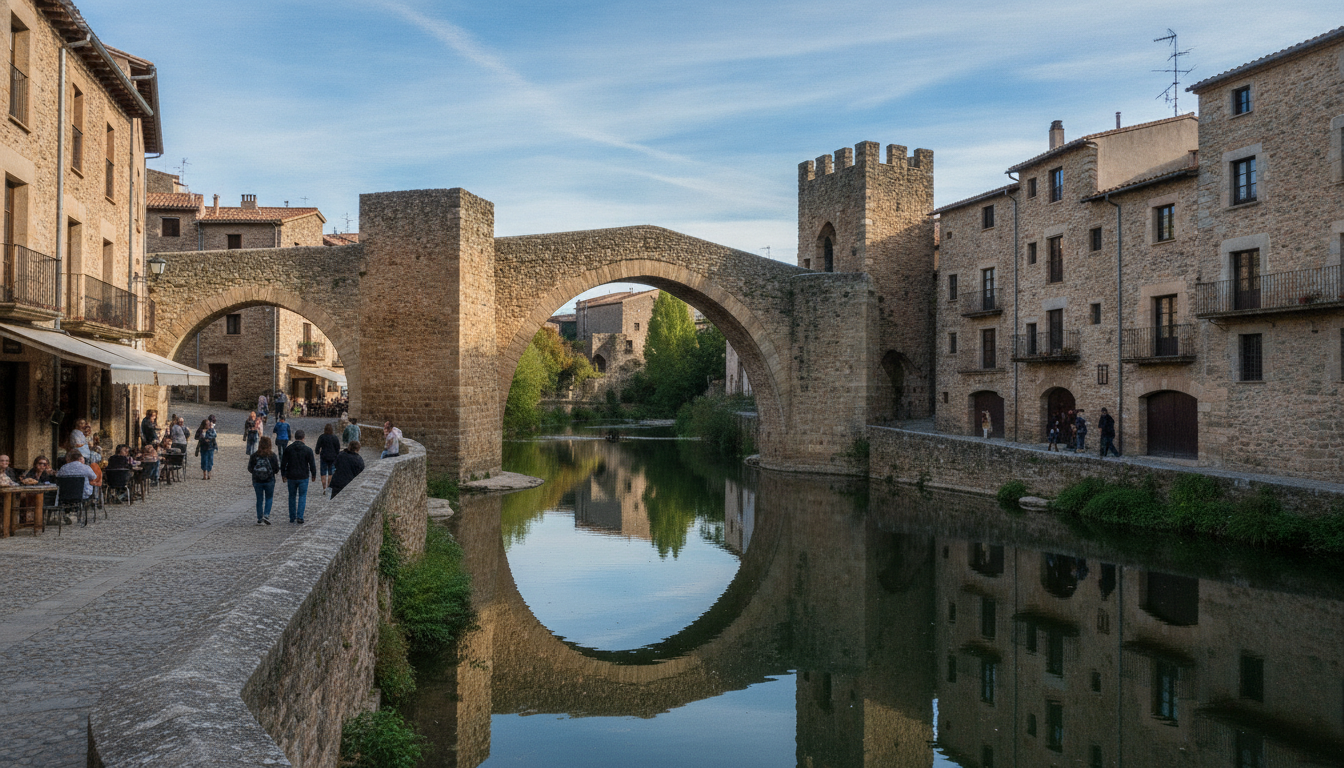 découvrez besalú en catalogne, l'un des plus beaux villages médiévaux d'espagne. explorez son histoire riche, son architecture authentique et ses sites incontournables pour un voyage inoubliable.