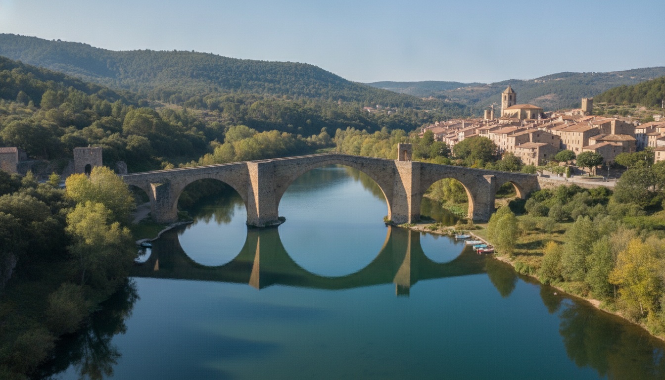 découvrez besalú, le plus beau village médiéval de catalogne, lors d'une visite guidée immersive à travers ses ruelles pittoresques, son pont emblématique et son riche patrimoine historique.