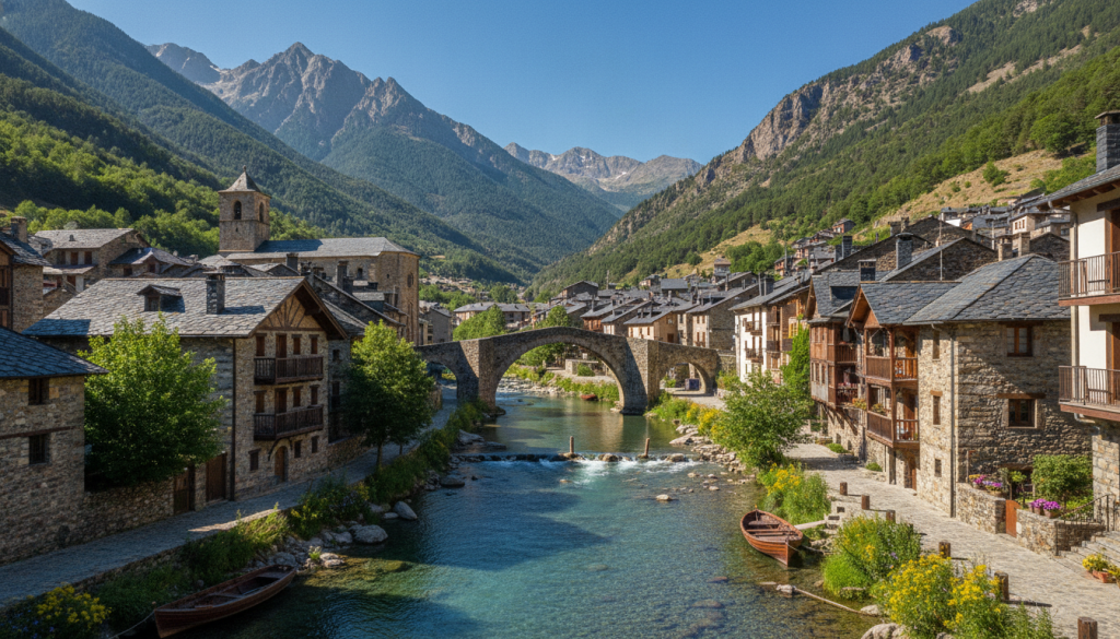 découvrez bossòst, charmant village du val d'aran à la frontière, alliant shopping, nature préservée et authenticité pyrénéenne pour une expérience unique.