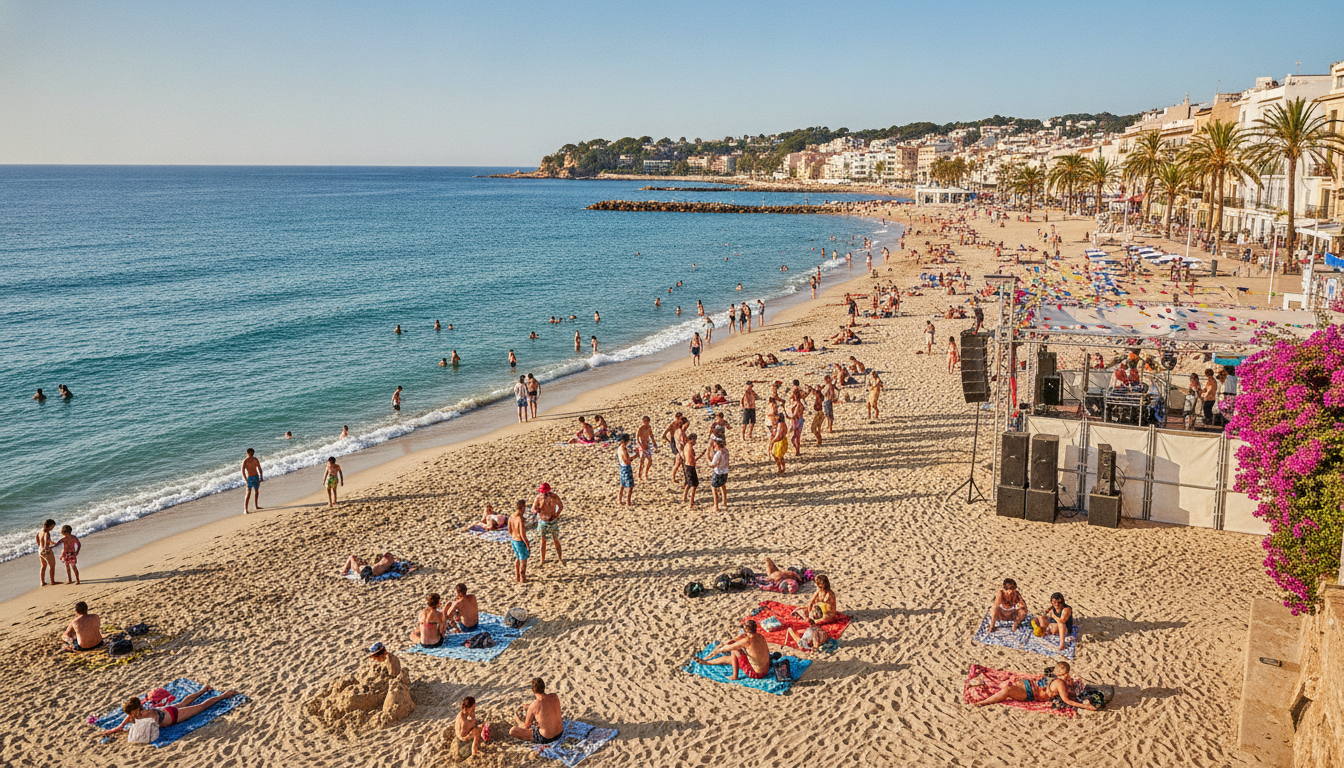 découvrez sitges, station balnéaire catalane d'espagne, célèbre pour ses plages magnifiques, sa vie festive animée et son charme unique. parfait pour des vacances inoubliables entre farniente et fête.
