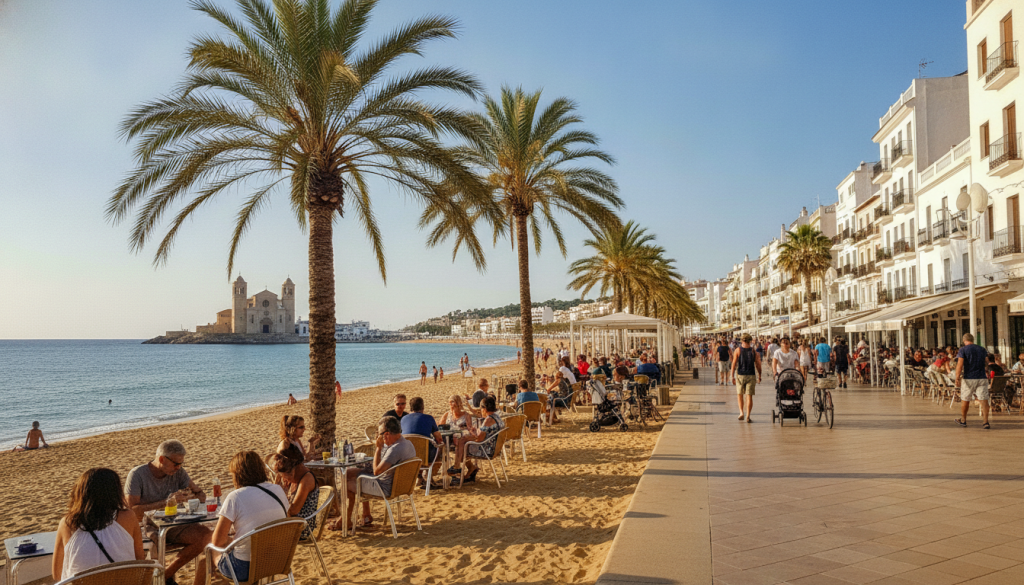 découvrez sitges, la station balnéaire catalane emblématique, avec ses plages magnifiques, sa vie festive dynamique et son charme unique entre mer et culture.