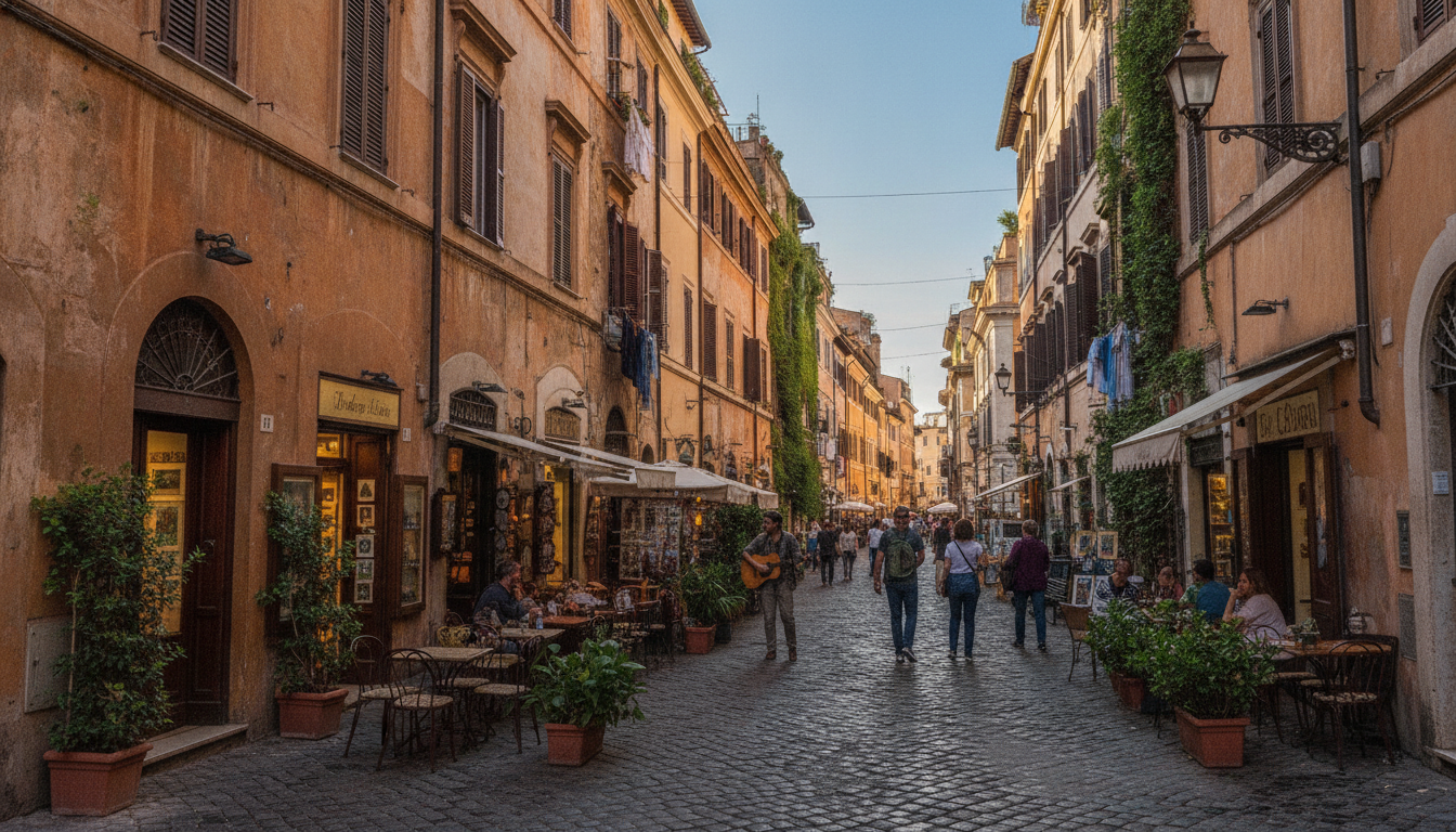 découvrez trastevere à rome, un quartier bohème plein de charme. explorez les meilleures adresses, restaurants, cafés et les incontournables à visiter pour une expérience authentique et mémorable.
