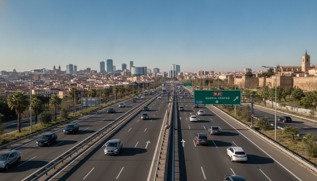 découvrez la carte détaillée de l'espagne avec les villes principales et les tracés des autoroutes pour faciliter vos déplacements et planifier vos voyages.