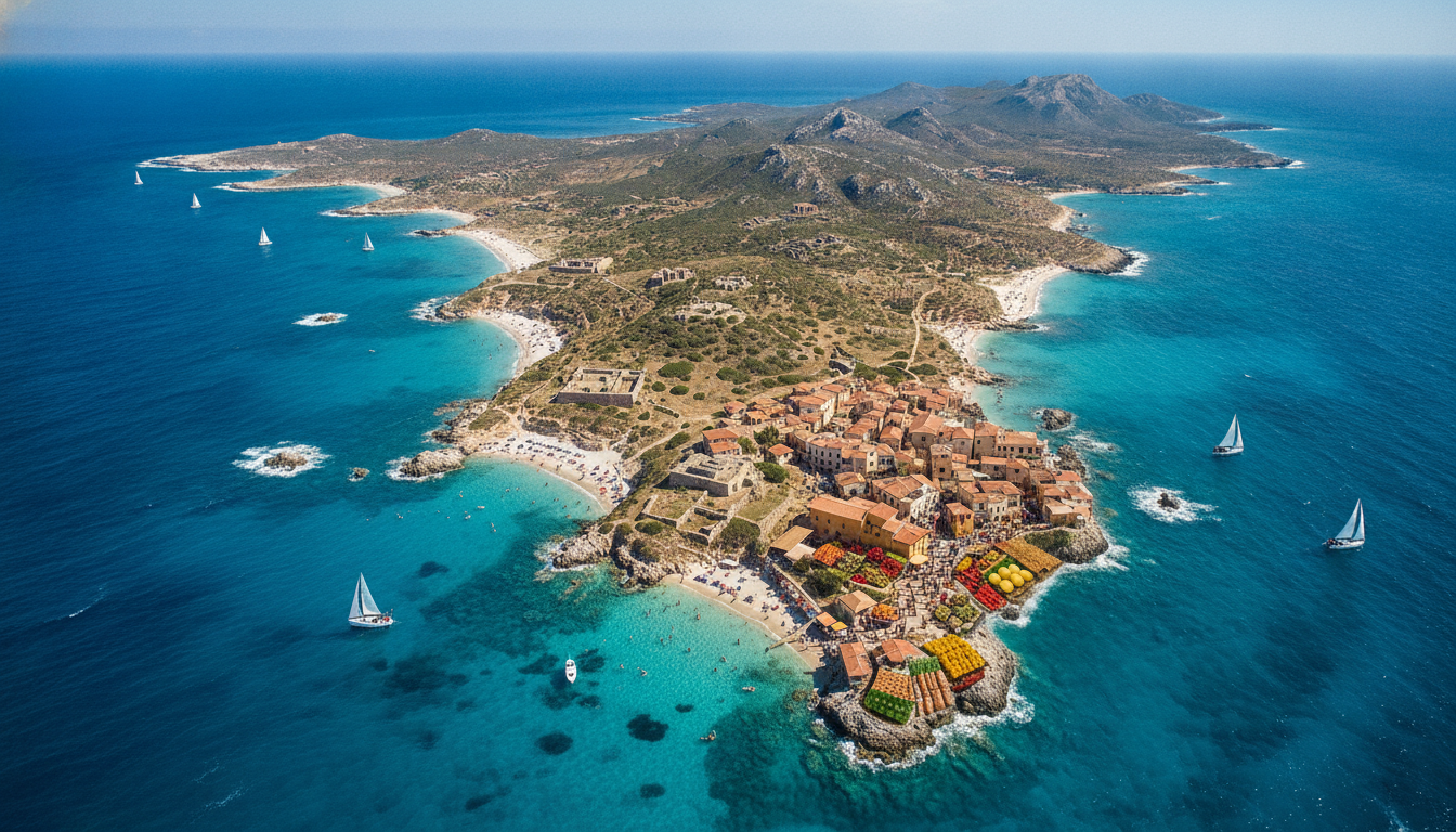 découvrez la carte détaillée de la sardaigne avec un guide complet des régions, des villes incontournables et des plus belles plages pour préparer votre voyage.