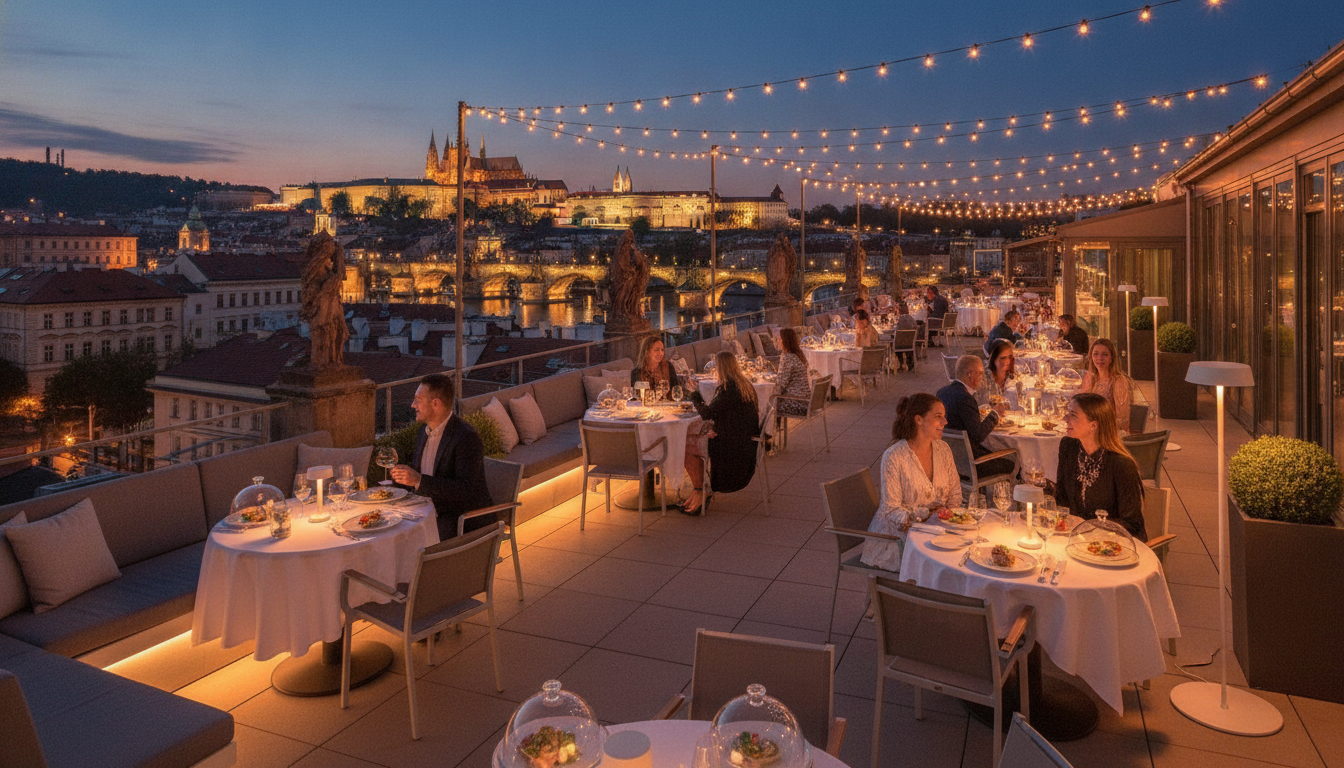 découvrez duplex prague, un restaurant unique offrant une expérience culinaire exceptionnelle, un menu varié et des soirées inoubliables sur les toits avec une vue imprenable sur la ville.