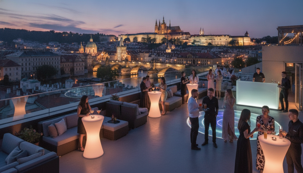 découvrez duplex prague, un restaurant unique offrant une cuisine savoureuse, un menu varié et des soirées inoubliables sur les toits avec une vue panoramique sur la ville.