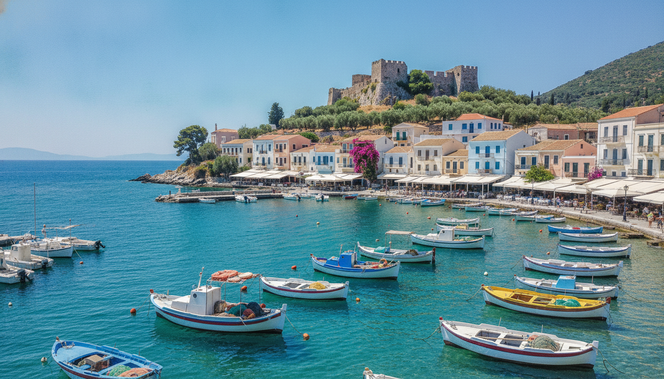 découvrez kassiopi, charmant village de pêcheurs à corfou, alliant histoire authentique, paysages pittoresques et ambiance grecque traditionnelle pour une escapade inoubliable.