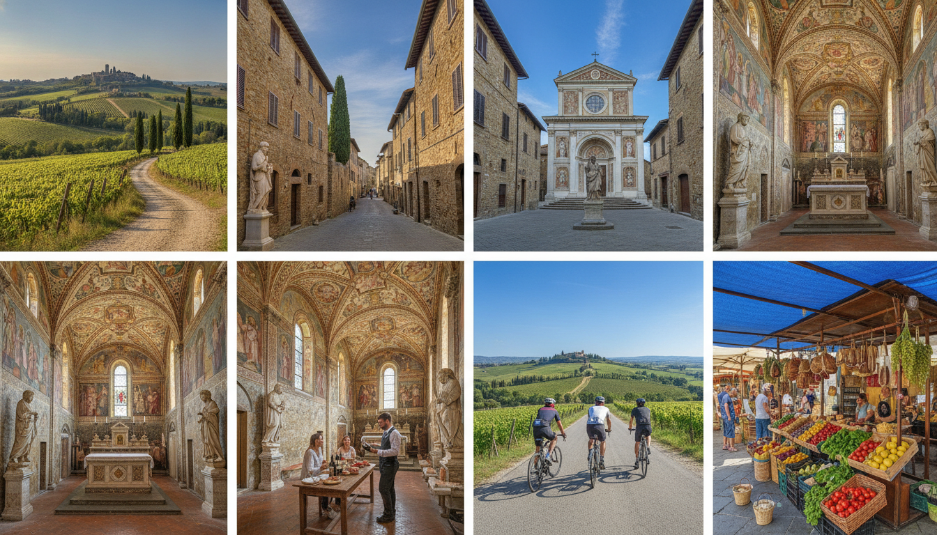 découvrez les plus belles villes de toscane à travers un itinéraire unique mêlant art, histoire et paysages enchanteurs. partez à la découverte des trésors culturels et naturels de cette région emblématique de l'italie.