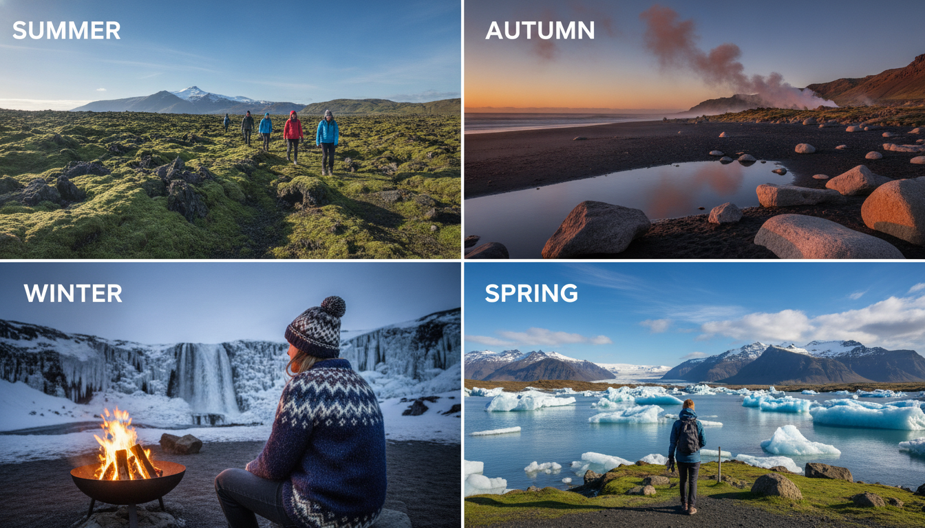 découvrez la météo et les températures en islande tout au long de l'année pour bien préparer votre valise selon les saisons et profiter pleinement de votre voyage.