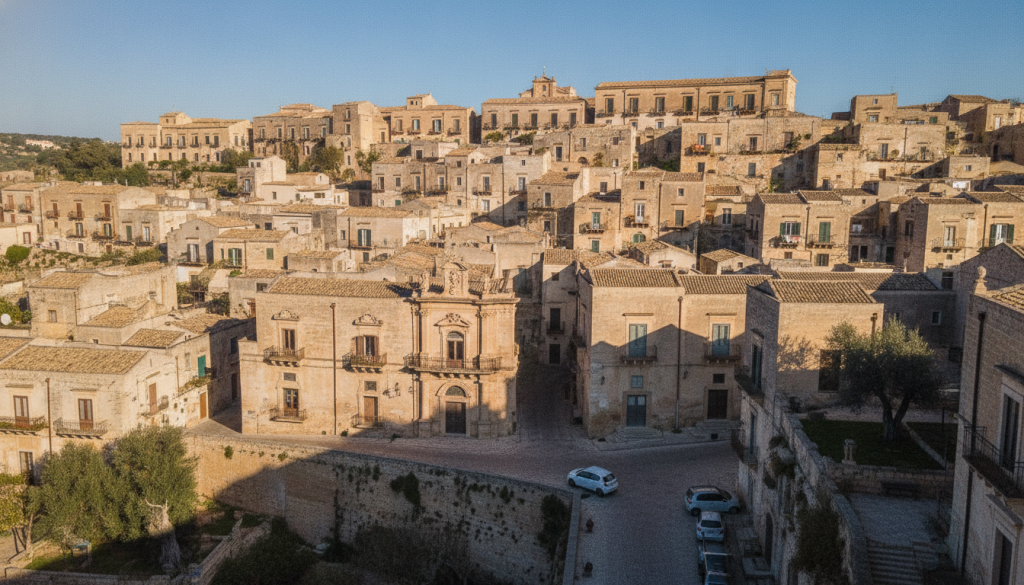 découvrez raguse en sicile, joyau baroque du val di noto, avec ses ruelles pittoresques, son architecture remarquable et son riche patrimoine culturel.