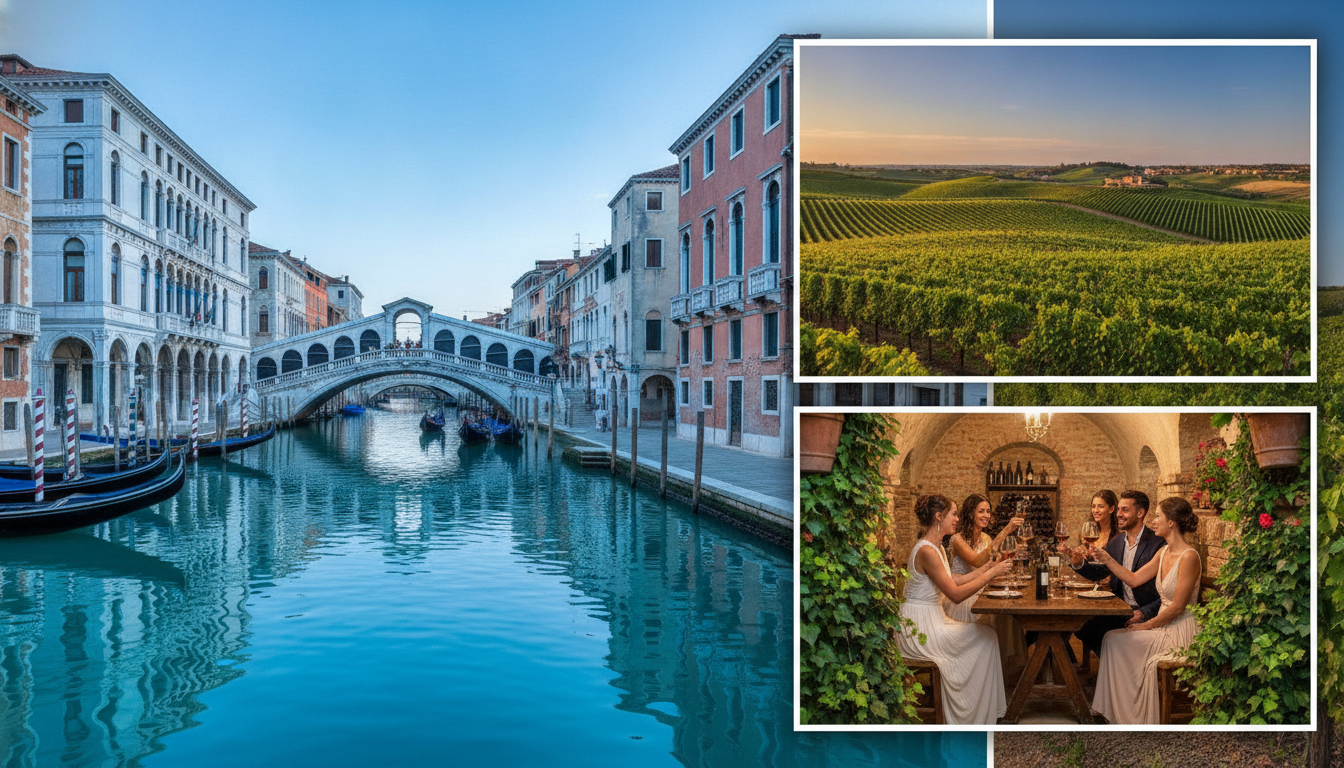 découvrez la vénétie en italie, de la magnifique venise aux célèbres vignobles de la région. explorez culture, paysages et saveurs uniques lors de votre voyage.