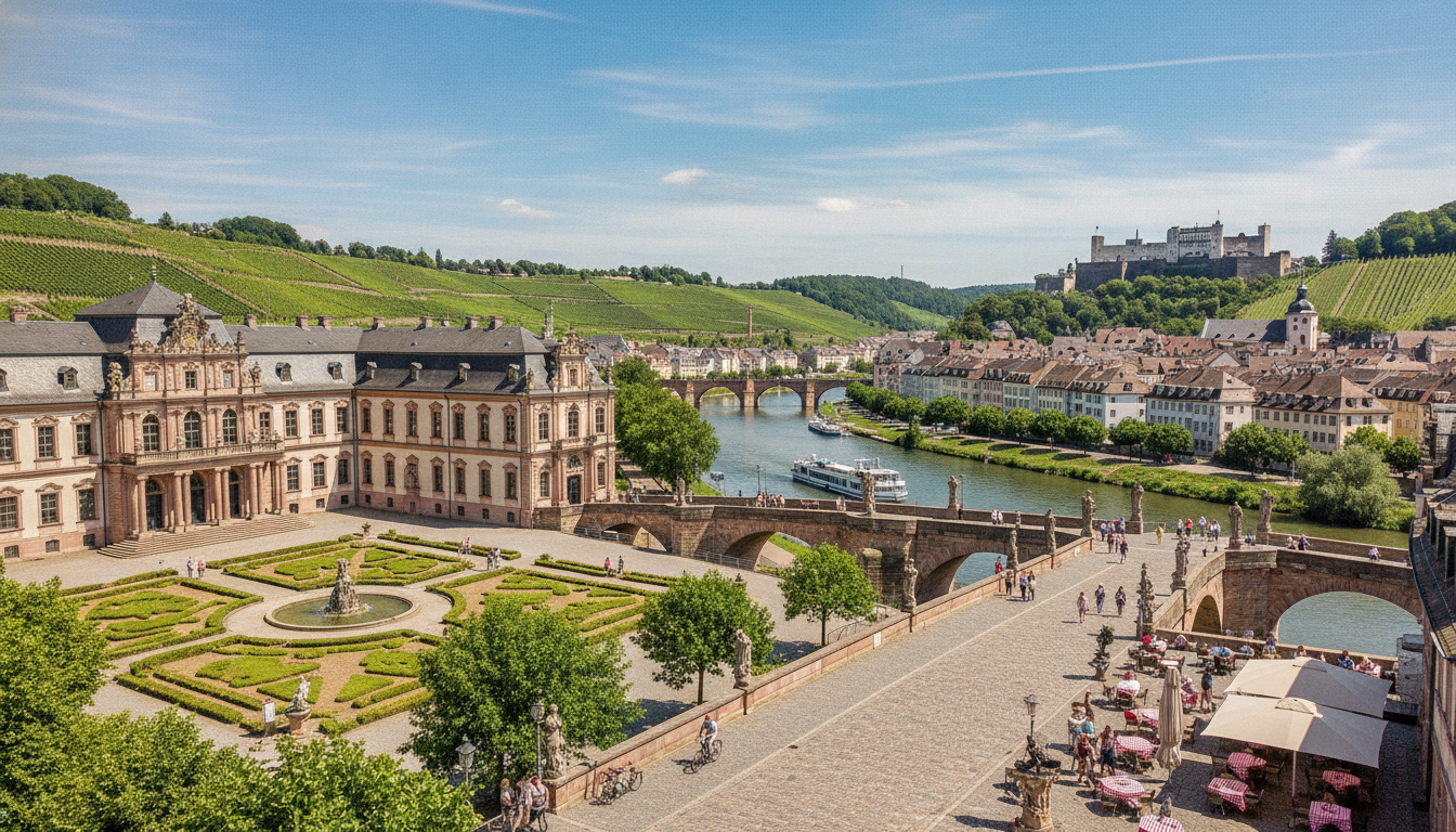 découvrez wurtzbourg, une étape incontournable de la route romantique bavaroise, riche en histoire, architecture baroque et vins renommés.