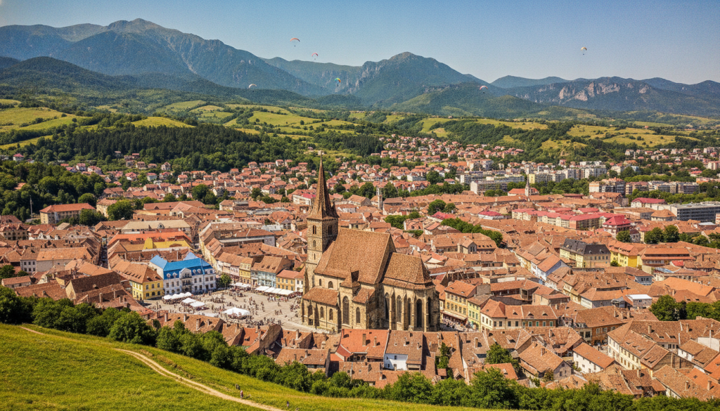 découvrez brașov, la perle de la transylvanie, située au pied des carpates. explorez son riche patrimoine médiéval, ses paysages pittoresques et son ambiance unique pour un voyage inoubliable en roumanie.