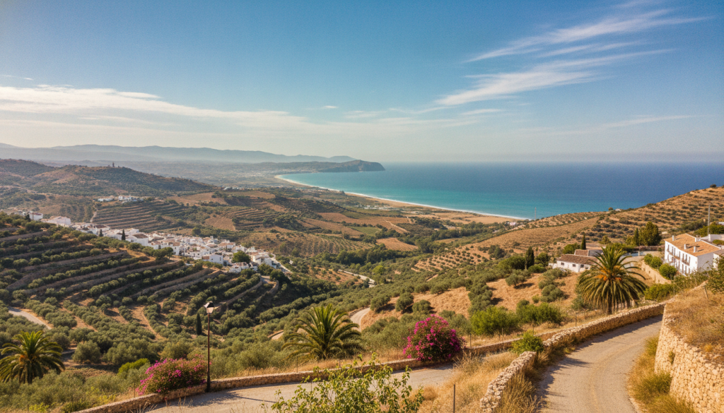 explorez la carte détaillée du sud de l'espagne pour découvrir l'andalousie et la magnifique costa del sol, ses plages, ses villes historiques et sa culture vibrante.