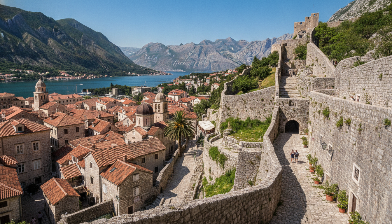 découvrez kotor au monténégro : explorez les magnifiques bouches de kotor et plongez dans le charme de la vieille ville médiévale riche en histoire et culture.