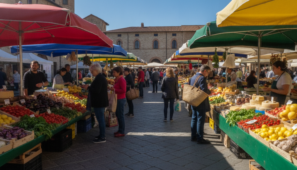 découvrez les plus beaux marchés d'italie pour savourer les produits authentiques du terroir. où faire ses courses pour une expérience culinaire inoubliable ?
