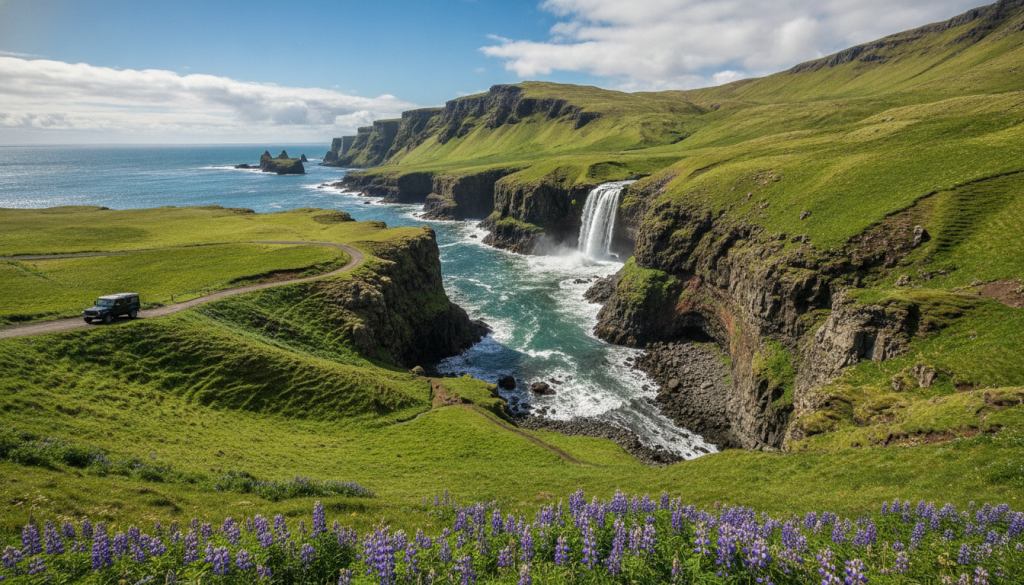 découvrez comment préparer votre voyage en islande en août : climat idéal, itinéraires de road-trip spectaculaires et conseils pour observer les macareux dans leur habitat naturel.