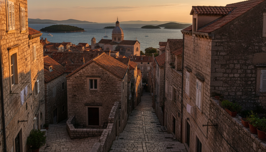 explorez šibenik en croatie, une cité médiévale authentique renommée pour ses forteresses historiques, ses ruelles pittoresques et son riche patrimoine culturel.