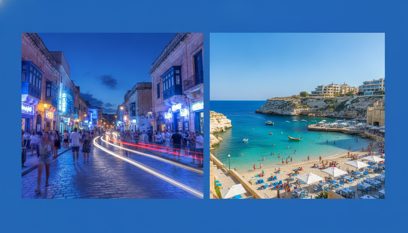 découvrez st julian's à malte avec notre guide complet pour sortir, trouver un logement idéal et profiter pleinement de la vie nocturne animée de cette destination incontournable.