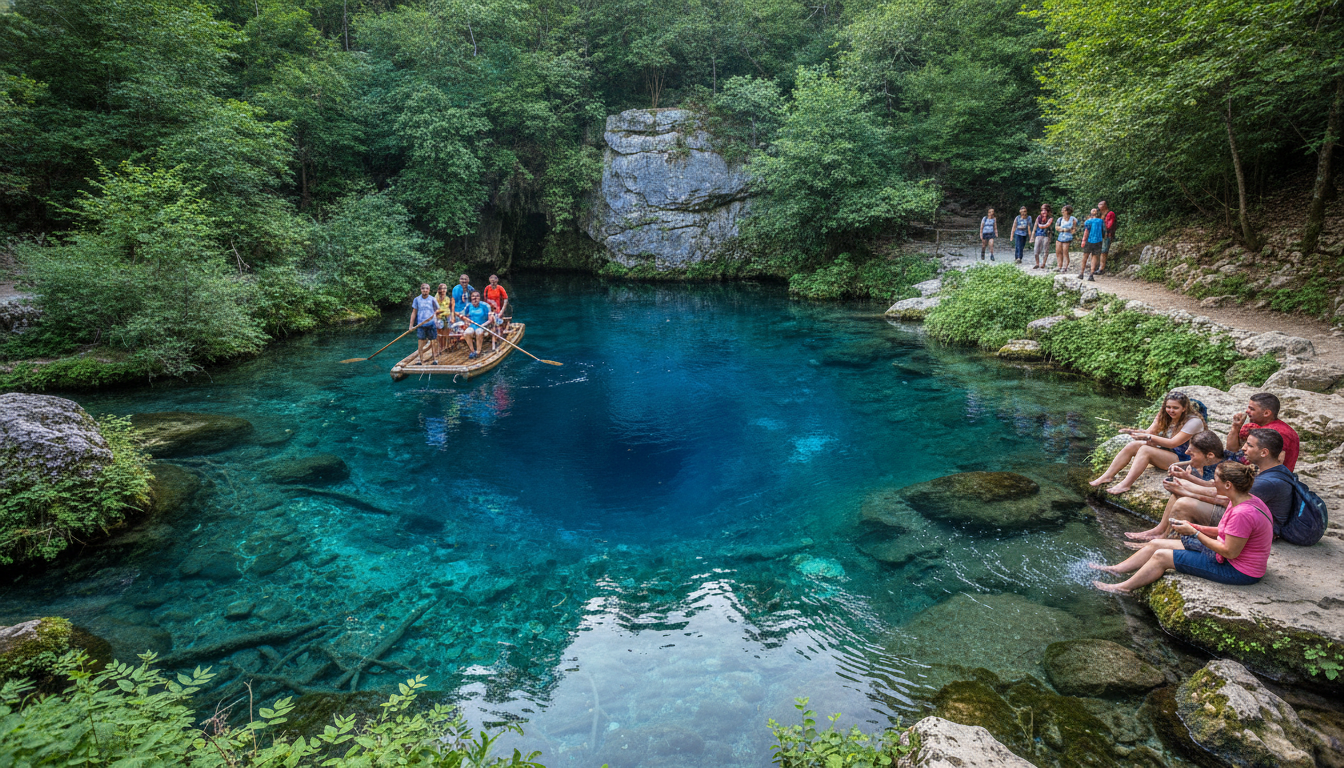découvrez comment visiter the blue eye en albanie, une source naturelle spectaculaire connue sous le nom de syri i kaltër. guide pratique pour explorer ce site unique et ses merveilles naturelles.