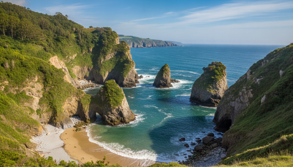 découvrez les asturies, une région préservée du nord de l'espagne, réputée pour sa nature intacte, ses plages sauvages et ses paysages à couper le souffle. parfait pour les amoureux de la nature et les aventuriers.