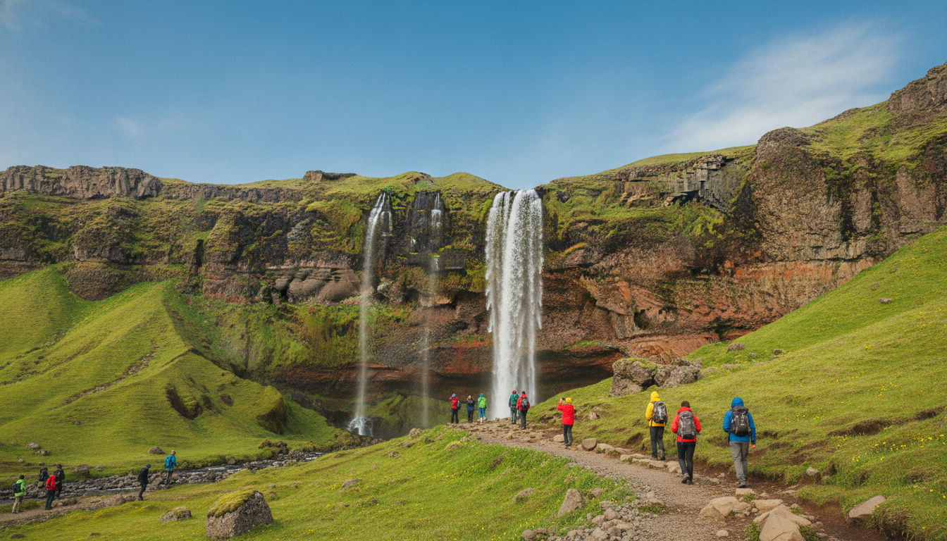 découvrez hengifoss en islande avec notre guide complet de randonnée. admirez la spectaculaire cascade aux couches rouges et préparez votre aventure nature inoubliable.