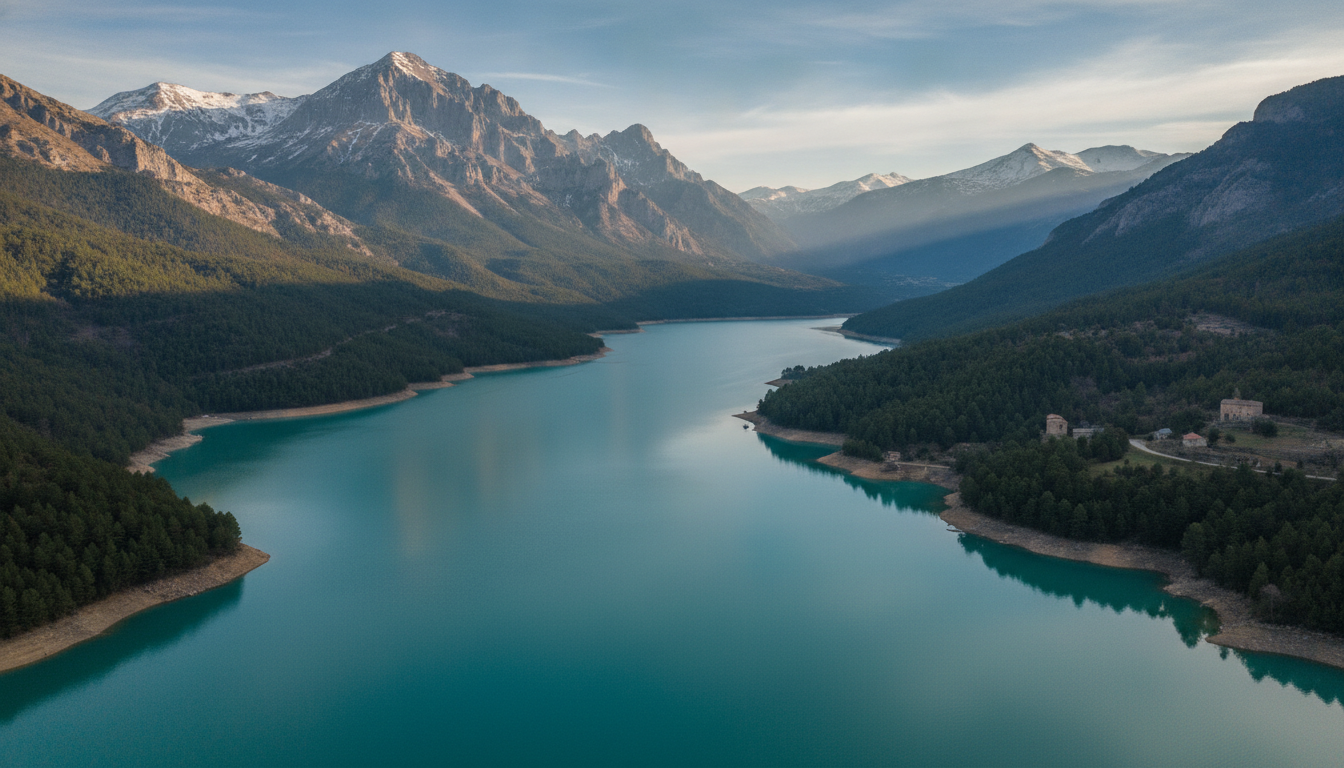 découvrez le lac de yesa en espagne : randonnées pittoresques, activités nautiques variées et paysages époustouflants de la navarre pour des aventures inoubliables.