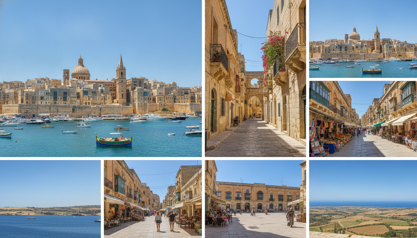 découvrez les villes incontournables de malte à travers notre guide complet des plus beaux endroits de l'archipel, incluant la valette, mdina et bien plus encore.