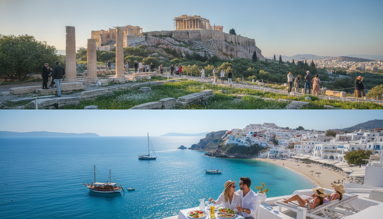 découvrez la grèce avec un itinéraire parfait mêlant découvertes des sites antiques fascinants et détente sur des îles paradisiaques au charme unique.
