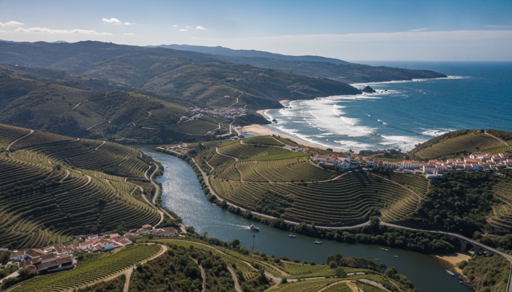 découvrez la carte détaillée du nord du portugal avec ses régions emblématiques, les routes des vins renommées et les villes incontournables à visiter pour une expérience authentique.