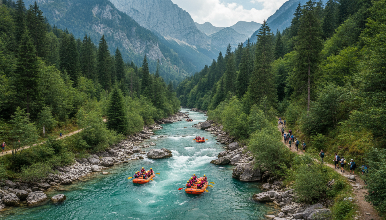 découvrez foča en bosnie, une destination idéale pour les amoureux de la nature sauvage, le rafting excitant et les randonnées dans le magnifique parc national de sutjeska.
