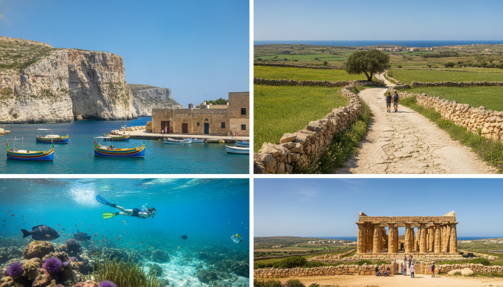 découvrez l'île de gozo à malte : guide complet des activités à faire et des sites à visiter pour une expérience nature et authentique inoubliable.