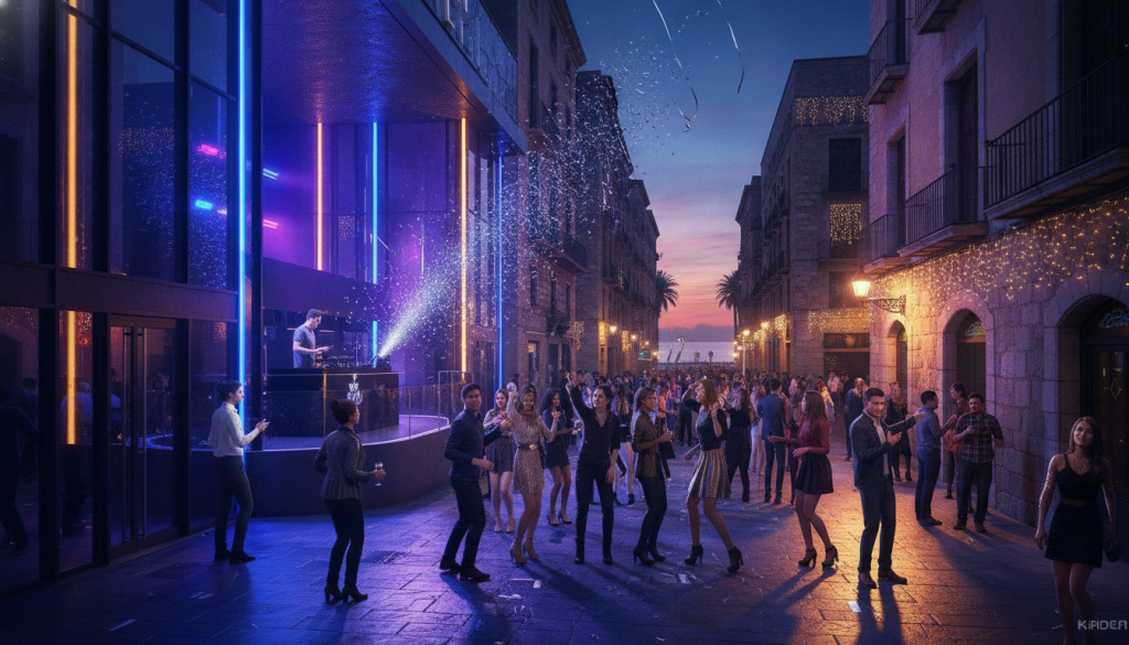 découvrez les meilleures boîtes de nuit de barcelone pour sortir, danser et faire la fête jusqu'au bout de la nuit. guide complet des lieux incontournables pour une soirée réussie.