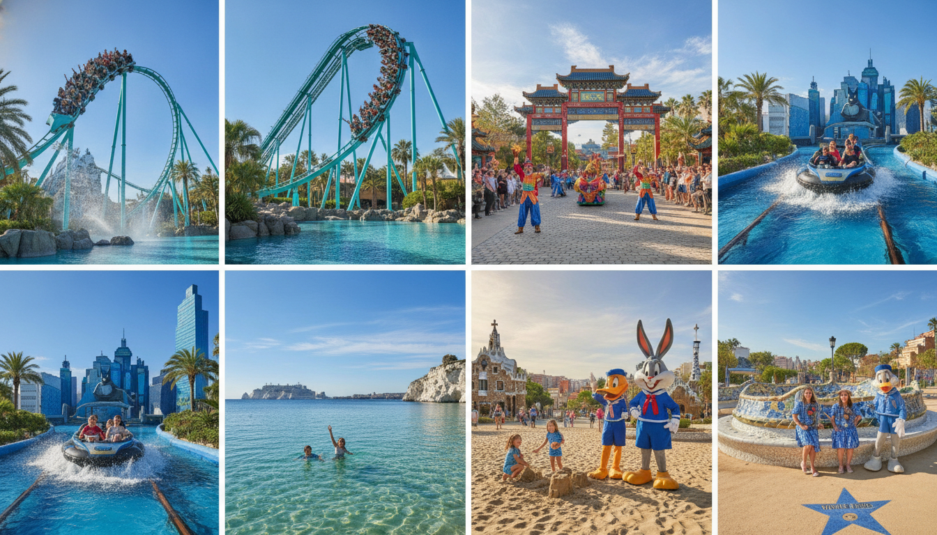 découvrez les meilleurs parcs d'attractions en espagne, dont portaventura, warner bros et d'autres destinations idéales pour des sorties en famille inoubliables.