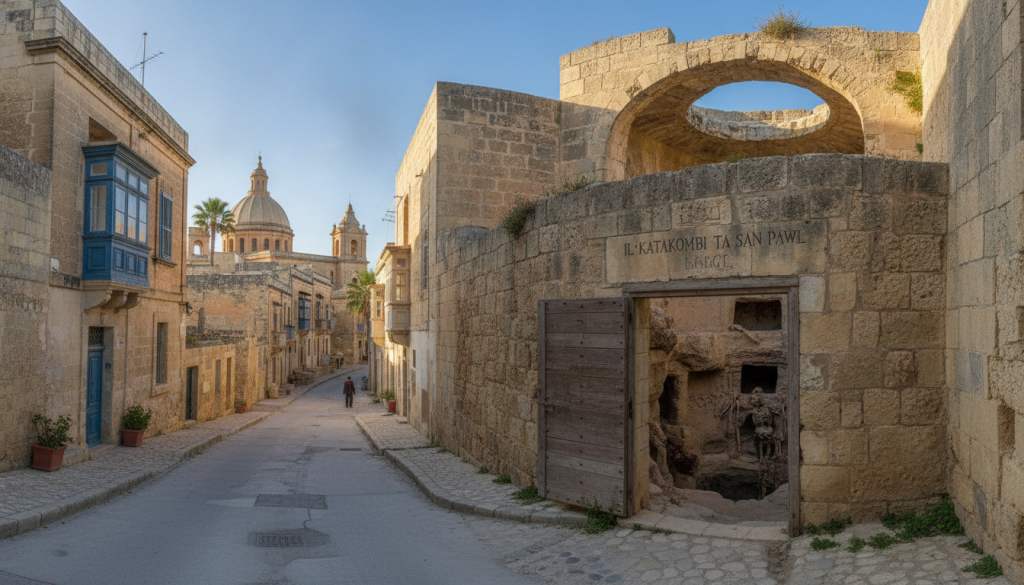découvrez rabat à malte, une ville riche en histoire avec ses célèbres catacombes et explorez la charmante voisine de mdina lors d'une visite incontournable.